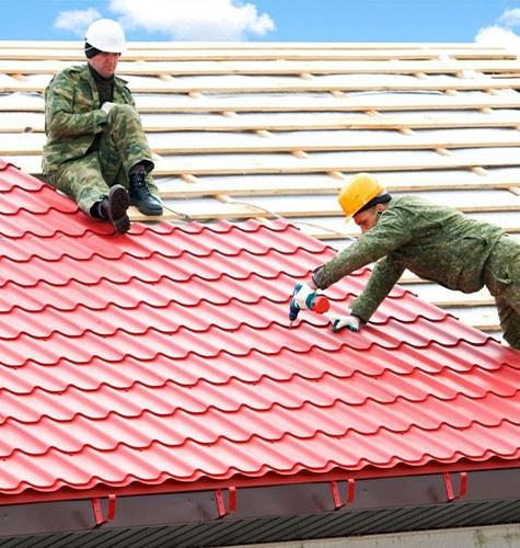 Ремонт кровли жилого дома в Трёхгорном